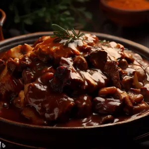 Carne en salsa