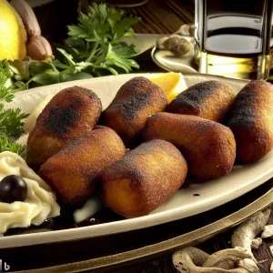 Croquetas de Calamares en su Tinta