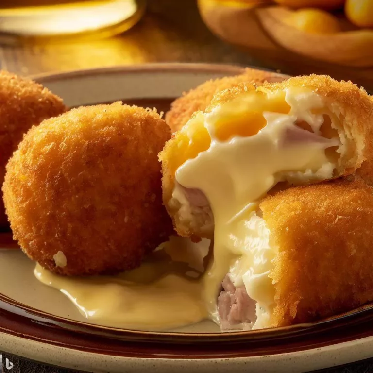 Croquetas de jamón ibérico con queso viejo