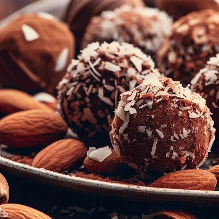 Trufas de Cacao y Almendras