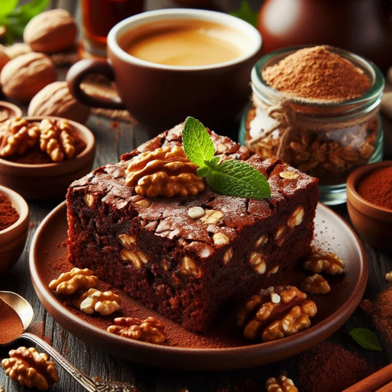 Brownie de Cacao y Avena