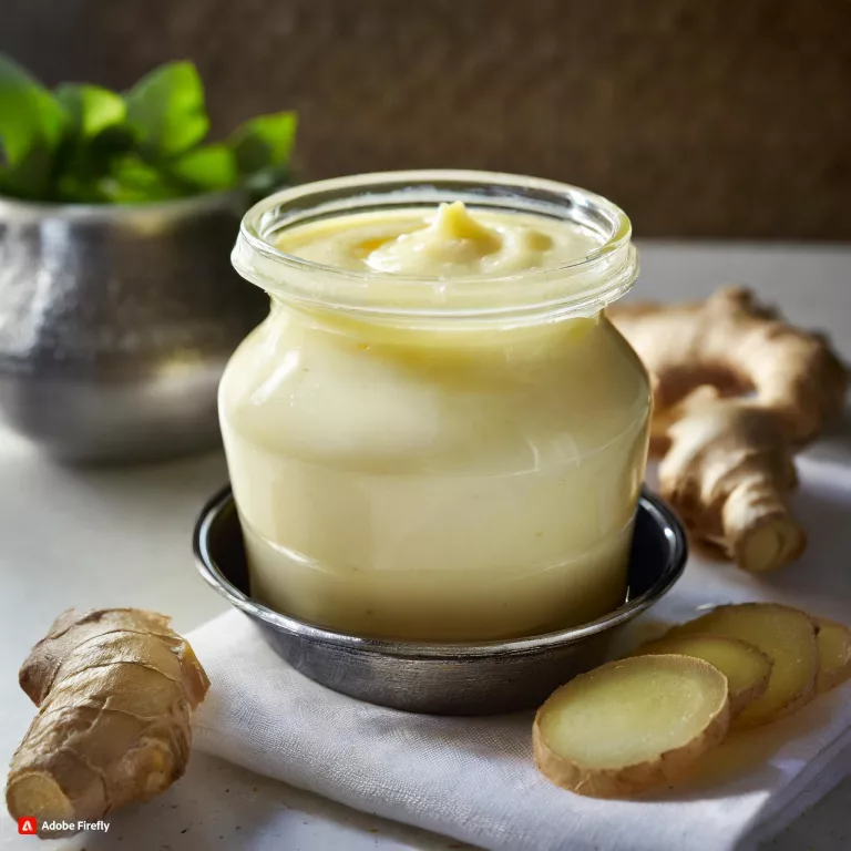 Mayonesa de Jengibre Casera