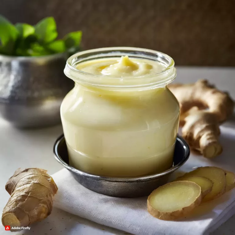 Mayonesa de Jengibre Casera