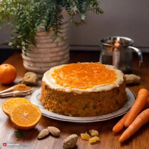 Carrot Cake con Naranja